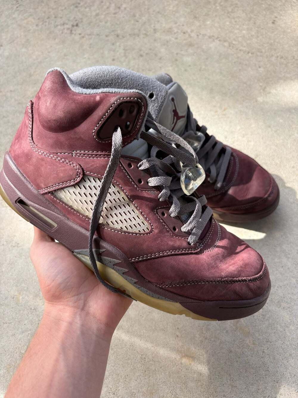 Jordan Air Jordan 5 Retro Size 10.5 Burgundy